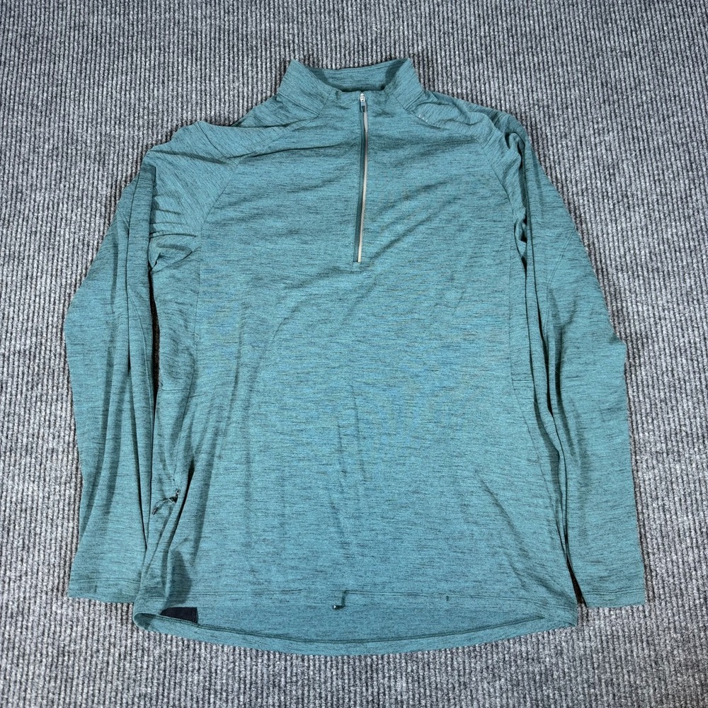 Lululemon Surge Warm 1/2 Half Zip Pullover Mens XL Thumbholes Performance M3DH0S